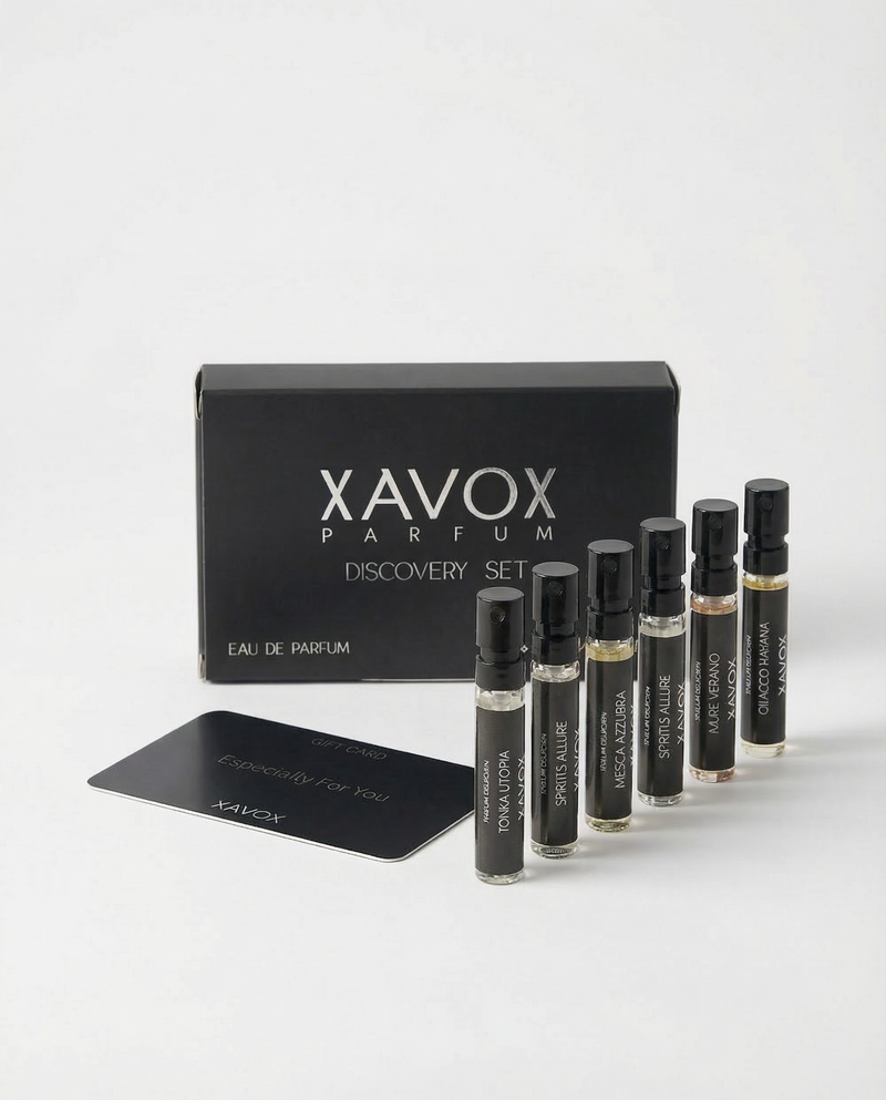 MAISON XAVOX Discovery Parfum Box — 6 × 2ml samples